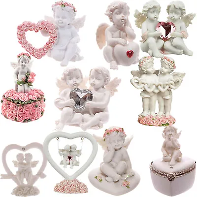 Heart Shaped Ornaments Gifts Decorative Love Living Room Bedroom Figurines Home  • £9.59