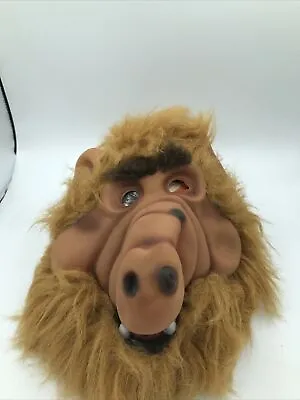 Vintage Alf Rubber Mask Cosplay Costume Adult Halloween 1980's TV Character Face • $39.95