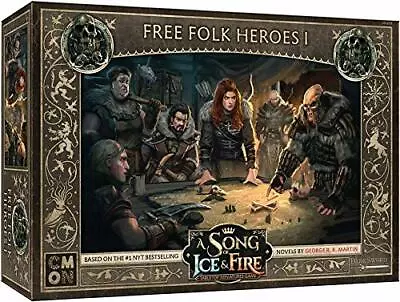 A Song Of Ice And Fire Miniatures Game Free Folk Heroes 1 Box Set SIF409 • $35.99