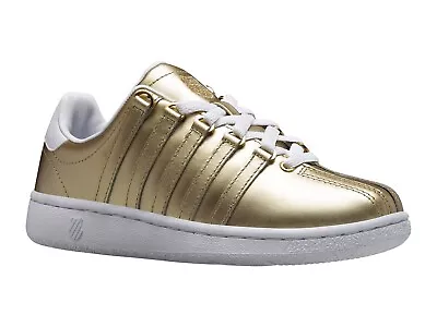 K-Swiss Women's Classic VN Low Gold/White US Size 10 New • $60