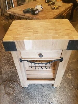 £680 • Buy Solid Oak Butchers Block