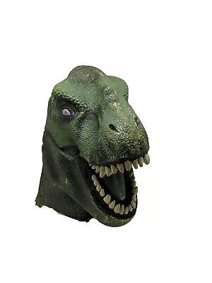 Jurassic Park T Rex Dinosaur Rubber Mask Halloween U.C.S. & AMBLIN 1997 Vintage • $27.95