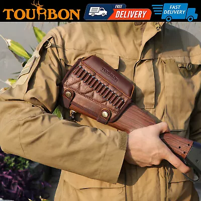 Tourbon .22 Caliber Ammo Holder Sight Riser Buttstock Cover Shooting Cheek Rest • $44.99