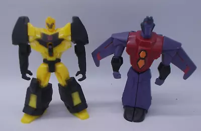 Lot Of 2 Transformers McDonalds Happy Meal 2008 Star Scream And 2016 Bumblebee • $5.99