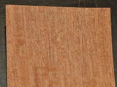 Makore Raw Wood Veneer Sheet 6.5 X 45 Inches 1/42nd                       7651-7 • $9.99