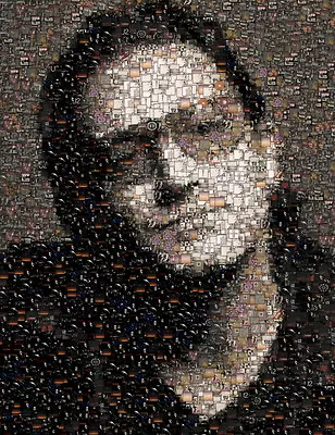 Amazing U2 Bono Album Cover Mosaic Art Print With COA • $11.99