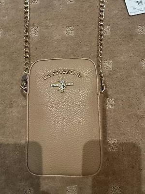 U.s.  Polo Assn Ladies Small Beige Bag  Brand New With Tags • $10.42