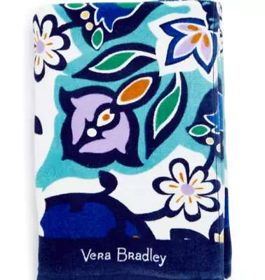 Vera Bradley LISBON MEDALLION COOL Beach Towel 66  NWT FREE SHIPPING • $32.79