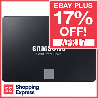 Samsung 2TB SSD 870 EVO MZ-77E2T0BW 2.5  SATA Internal Solid State Drive • $319