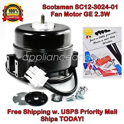 Scotsman Viking 12-3024-01 Ice Maker Fan Motor GE 2.3W - Ships TODAY! • $68.45