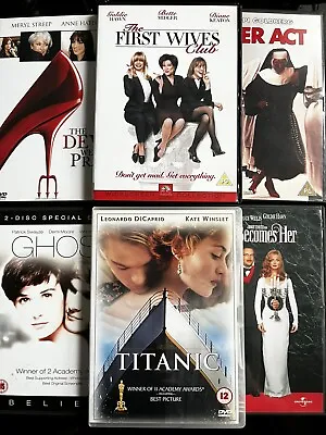 £2 • Buy 6 Classic Films - Meryl Streep, Goldie Hawn, Bett Midler, Anne Hathaway