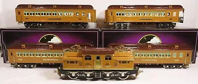 MTH 10-1132-0 408E Standard Gauge State Set Two Tone Brown W/4 Cars LN • $2249.99