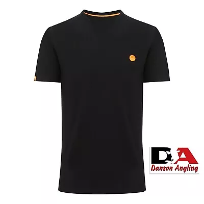 Guru Gradient Logo Tee Black  T-Shirt New Guru Match Fishing Clothing • £19.95