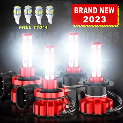 H7 H9 For Suzuki GSX1300R Hayabusa 2008-09 2011-18 LED Headlight White 4x Bulbs • $26.94