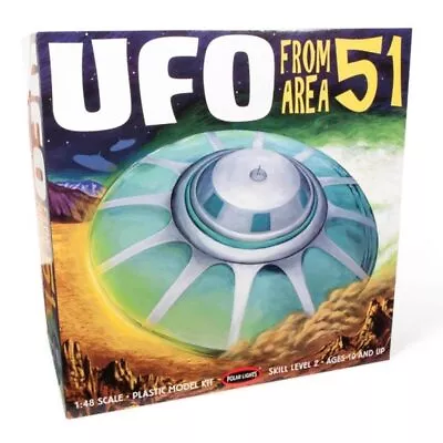 Polar Lights 982 Area 51 UFO 1:48 Model Kit • £49.95