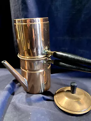 Vintage Copper Turkish Coffee Pot UNIQUE • $19.99
