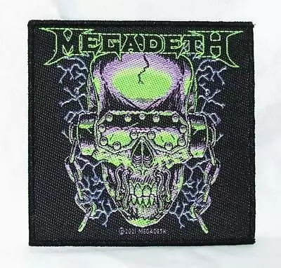 Megadeth Vic Electricity Sew On Patch Heavy Metal • $6.26