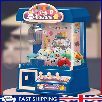 ~ Doll Claw Machine Arcade Claw Game Machine Toy Crane Machines Toy (Blue) • £28.31