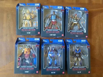 Lot Of (6) Mattel Masterverse Revelation (He-Man Stinkor Skeletor And More!) • $39.99