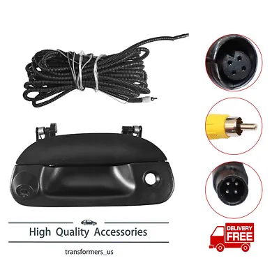 FIT FORD F150 F250 97-07 Rear View Backup Camera Kit W/ Wiring & Tailgate Handle • $34.64