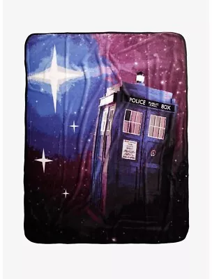 $135.99 • Buy Doctor Who TARDIS Galaxy Throw Blanket