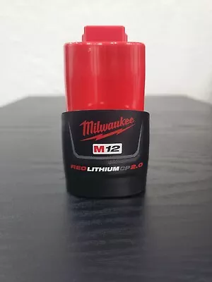 Authentic OEM Milwaukee M12™ REDLITHIUM™ CP2.0 Battery 12 Volt - 2 Ah Original • $23.99