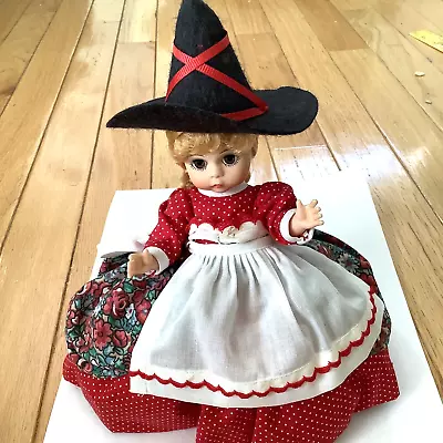 Madame Alexander Mother Goose 8  Doll Red Dress & Hat • $14.90