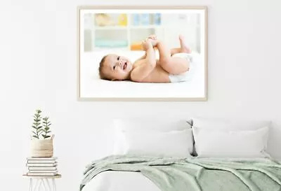 $12.90 • Buy Cute Baby Closeup Photograph Print Premium Poster High Quality Choose Sizes
