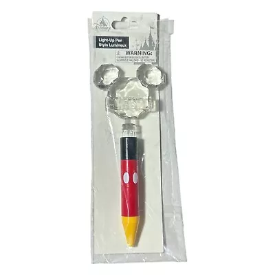 Disney Parks Light Up Color Changing Mickey Mouse Pen TESTED • $19.95