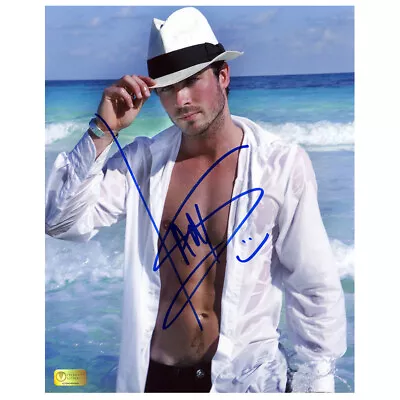 Ian Somerhalder Autographed Lost Ocean View 8x10 Photo • $249.99