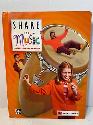 Share The Music  5th Grade 5  School Music Teaching Book (Macmillen/McGraw-Hill) • $25