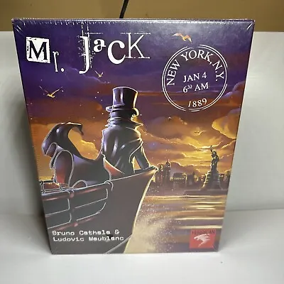 Hurrican Board Game Mr. Jack In New York  2009 - NEW AND SEALED Y2 • $22.48