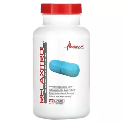 Metabolic Nutrition Relaxitrol 60 Capsules • $22.99