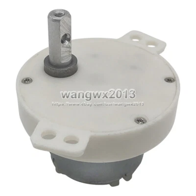 $7.98 • Buy DC3V-24V 0.8-100rpm Plastic Gearbox Speed Reduction Gear Motor Solar DC Motor