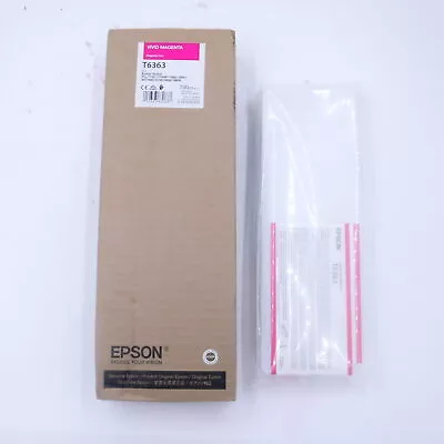 2020 Genuine OEM Epson Vivid Magenta Ink Cartridge 700ml C13T636300 WT7900 • $30.99