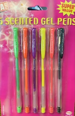 £1.99 • Buy PMS Kids Toys Art Craft Pack Of 6 Scented Bright Coloured Gel Pens 038/722