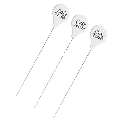 3-Piece Cake Tester Tool Set - Great For Testing Bread And Cakes • £7.75