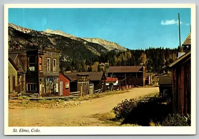 St. Elmo Colorado  Mining Ghost Town - Postcard • $8