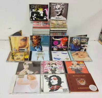 51 X Madonna CD Joblot- Give It 2 Me Erotica Bedtime Stories American Life 1 • $21.14