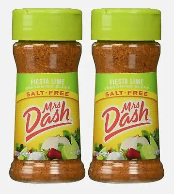 Mrs. Dash Fiesta Lime All Natural Seasoning Blend 2.4 Oz (2 Pack)  • £9.63