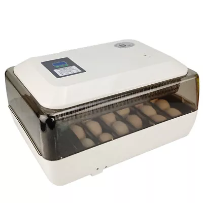24 Eggs Incubator Fully Automatic Chicken Duck Digital Poultry Hatcher Machine • $179