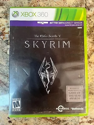 The Elder Scrolls V: Skyrim-Xbox 360-Complete With Map & Manual-(Pre-Owned) • $6.99