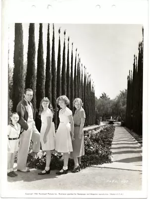Harold Lloyd  1938 Original Candid Key Book Photo Family Portrait Still • $39.99