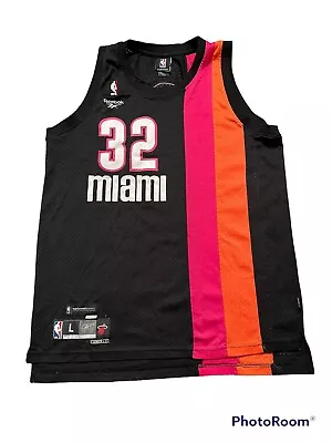 Reebok Miami Heat Floridians ABA 71 72 Throwback Shaq O Neal #32 Jersey Large L • $133.33