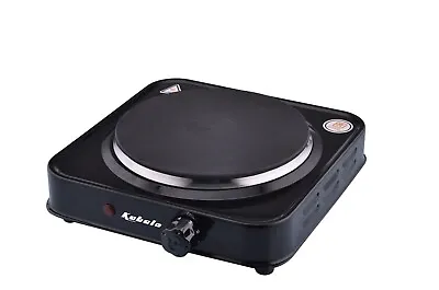 Electric Hotplate 1000W Portable Kitchen Table Top Cooker Stove Single Hot Plate • £12.90