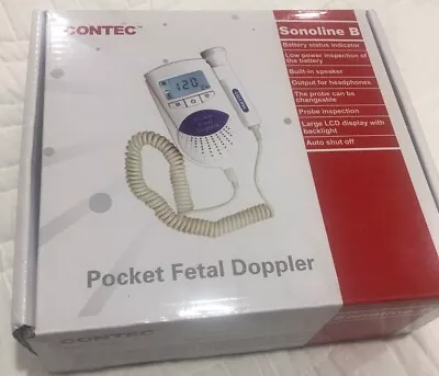 Sonoline B Pocket Fetal Heart Monitor Manual Ultrasound New/Open Box  • $49.99