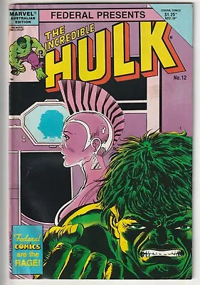 INCREDIBLE HULK #287 Federal Comics 12 Fine/VG Australian Marvel Edition 1986 • $15