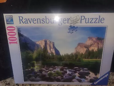 NEW Ravensburger Puzzle 1000 Pieces Yosemite Valley California 27”x 20  Sealed • $9.99