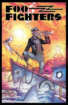 $35 • Buy Foo Fighters  Concert Poster Signed By Scott James Limited 1500