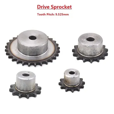 Roller Chain Drive Sprocket With Step 06B 9-60T Pitch 3/8  9.525mm For #35 Chain • $3.29